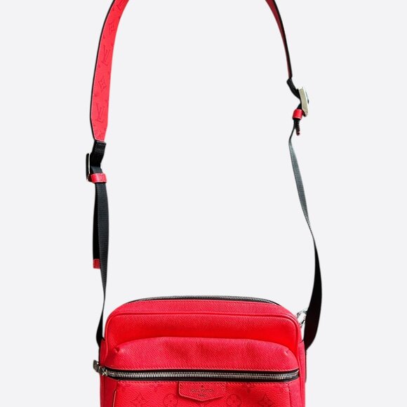 Louis Vuitton Red Monogram Outdoor Messenger Bag - Picture 1 of 4